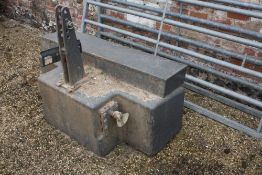 Fendt 2500kg front weight block