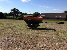 Amazone ZAM fertiliser spreader with 24m discs