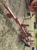 Irrigation pipe trailer