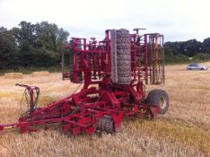 Kongskilde Optimator OPII 600BP 6m cultivator refurbished by Cousins. Serial No: 831143