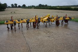 Bomford Goliath 8m heavy duty hydraulic folding springtine harrow