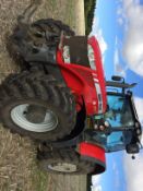 2009 Massey Ferguson 8670 DynaVT tractor. Reg No: AU09 FFE. Serial No: 106037