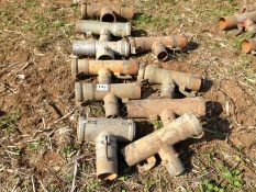 Quantity 5inch irrigation pipe fittings