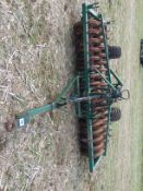 Trailed furrow press