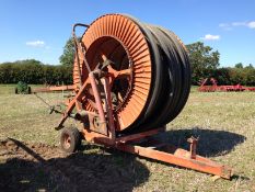Irrifrance 100mm x 350m irrigation reel for spares