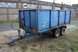 1976 AS Marston 10t trailer. Serial No: 2536
