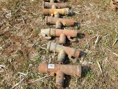 Quantity 5inch irrigation pipe fittings