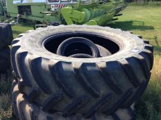 Pair Michelin 650/65 R42 XM108's