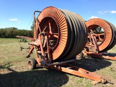 Irrifrance 100mm x 350m irrigation reel for spares