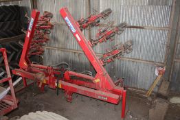 Einbock ERS12 12 row folding inter-row hoe. Serial No: 010210987