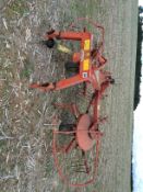 Fransguard 4m hay rake/turner