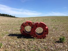 Set Fendt rear wheel weights