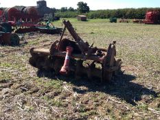 Howard Rotovator modified for bed working