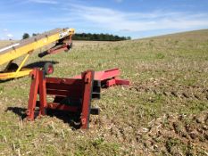 Crane attachment on JCB brackets