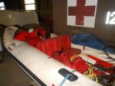 Rib with Steering Wheel 35hp Engine.