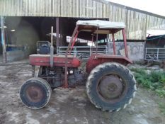 1975/6 Massey Ferguson 2wd Tractor. Location Exeter, Devon.
