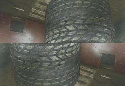 Bulldog New Pair 8 Stud Super Single Wheels Location Ely Cambridgeshire