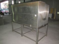 Stainless Steel Water Tank, Width 1.2m (4'), Depth 1.2m (4'), Length 2.4 (8')