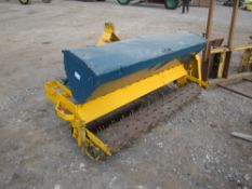 Grass seeder for sports pitches/lawns, 6'