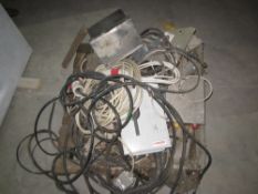 Pallet of Cables & Control Boxes