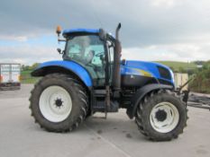 2010 New Holland T6070, reg. PX10 BCZ, front linkage, front PTO, 5,800 hrs, 4x electric spools, 2