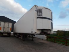 1996 Chereau Triaxle Eurogam247 40' Artic Refrigerated Trailer, Serial No. 33276, Thermo King SMX