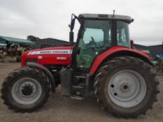 2004 Massey Ferguson 6480 Dynashift, 40K Box Auto Drive, SMS, Datatronic, Front & Cab Suspension,