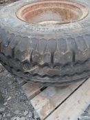 150/70-18 Trailer tyre & Wheel, 8 stud