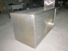 Stainless Steel Tank Width 1.2m (4'), Depth 1m (3'6