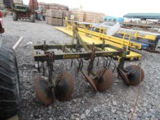 Cousins Disc Ridger, 2 drill inter-row cultivator