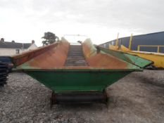Haith Tickhill Bulk Hopper with conveyor belt Width 1.2m (4') length 9.2m (30')