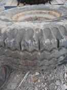 12.5/80 - 15.3 Trailer tyre & Wheel 5 stud