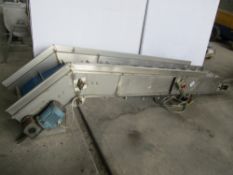 Stainless Steel Swan Neck elevator, belt width 60cm (24