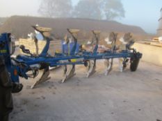 2008 Overum Xcelsier DX 5 Furrow Reversible Plough, Manual Vari Width, Hydraulic Cross Shaft, c/w