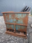 Forklift mounted skip