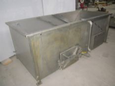Stainless Steel dip tank, 1.2m (4') x 2.75m (9')