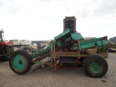 Armer Salmon 3 row beet harvester with Grimme elevator added