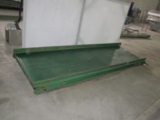 Flat Conveyor, no motor, belt width 1m (3'6