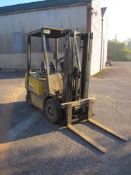 1999, Yale Diesel Power Forklift, Serial No. A810B05991W, 7362 hrs