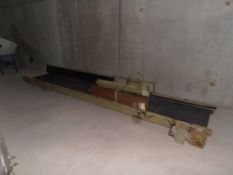 Herbert Conveyor with diverter gate, Belt Width 70cm, Length 4.4m, Type 54X711VT, Serial No.