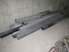 Qty PVC pipes, circa 12 up to 22c, (9