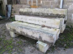 15 no. Concrete Posts Length 2.4m (7'10