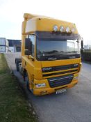 2007 DAF CF85.430 Tractor Unit, Reg EIG 6586, 600,750 KM, PSV Apr 2016.