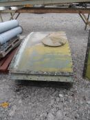 100t Simplex grain bin, complete with barley blower and all bolts