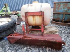 Front Mounted Spray Tank, Hardi 88 gall with one bed boom spray bar