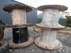 4 x cable reels