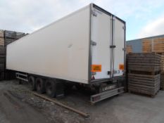 2003 Lamberet Triaxle 40' Artic Refrigerated Trailer, Serial No. 03C3917-001, Maxima 1200 Fridge