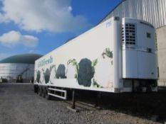 2003 Lamberet Refrigerated 40'/26 Pallet Artic Triaxle Trailer, serial no. 02C1568003, no MOT/PSV,
