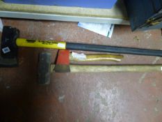 2 Axes and a sledgehammer