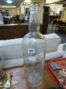 Large Engraved Bottle